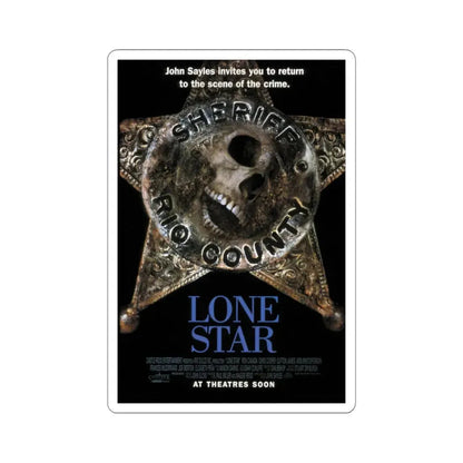 Lone Star 1996 Movie Poster - STICKER Vinyl Kiss-Cut Decal 3 Inch White - The Sticker Space