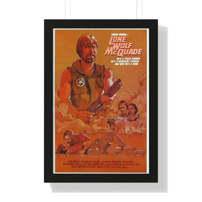 LONE WOLF MCQUADE (2) 1983 - Framed Movie Poster - The Sticker Space