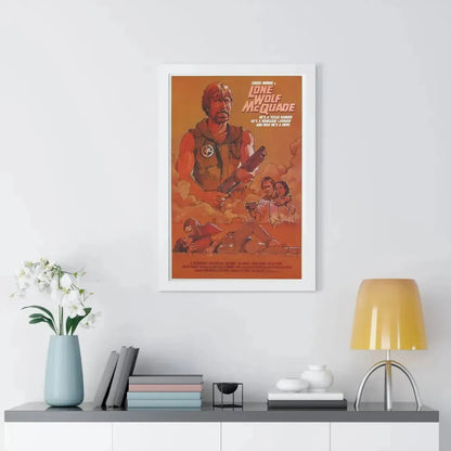 LONE WOLF MCQUADE (2) 1983 - Framed Movie Poster - The Sticker Space