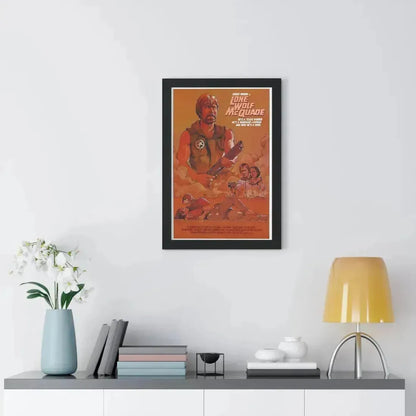 LONE WOLF MCQUADE (2) 1983 - Framed Movie Poster - The Sticker Space