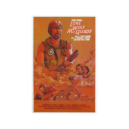 LONE WOLF MCQUADE (2) 1983 - Paper Movie Poster-12″ x 18″ (Vertical)-The Sticker Space