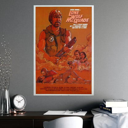 LONE WOLF MCQUADE (2) 1983 - Paper Movie Poster-The Sticker Space