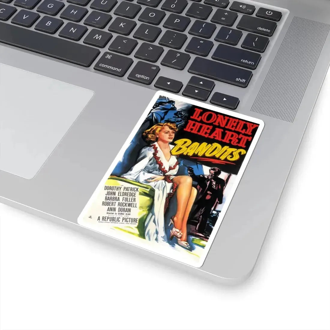 Lonely Heart Bandits 1950 Movie Poster - STICKER Vinyl Kiss-Cut Decal - The Sticker Space