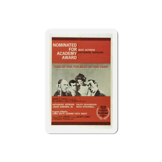 Long Day's Journey Into Night 1962 Movie Poster Refrigerator Magnet 2 Inch - The Sticker Space