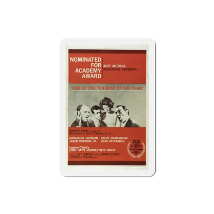 Long Day's Journey Into Night 1962 Movie Poster Refrigerator Magnet - The Sticker Space