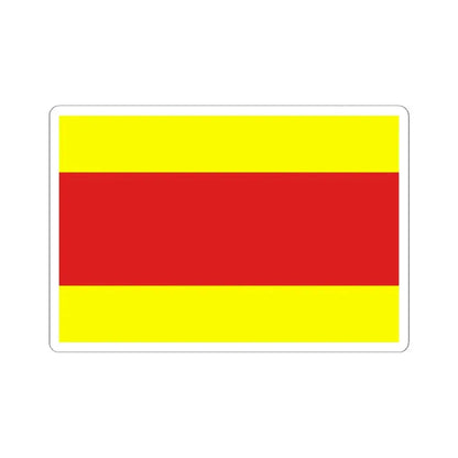 Long tinh flag (Cambodia) STICKER Vinyl Kiss-Cut Decal 6 Inch White - The Sticker Space