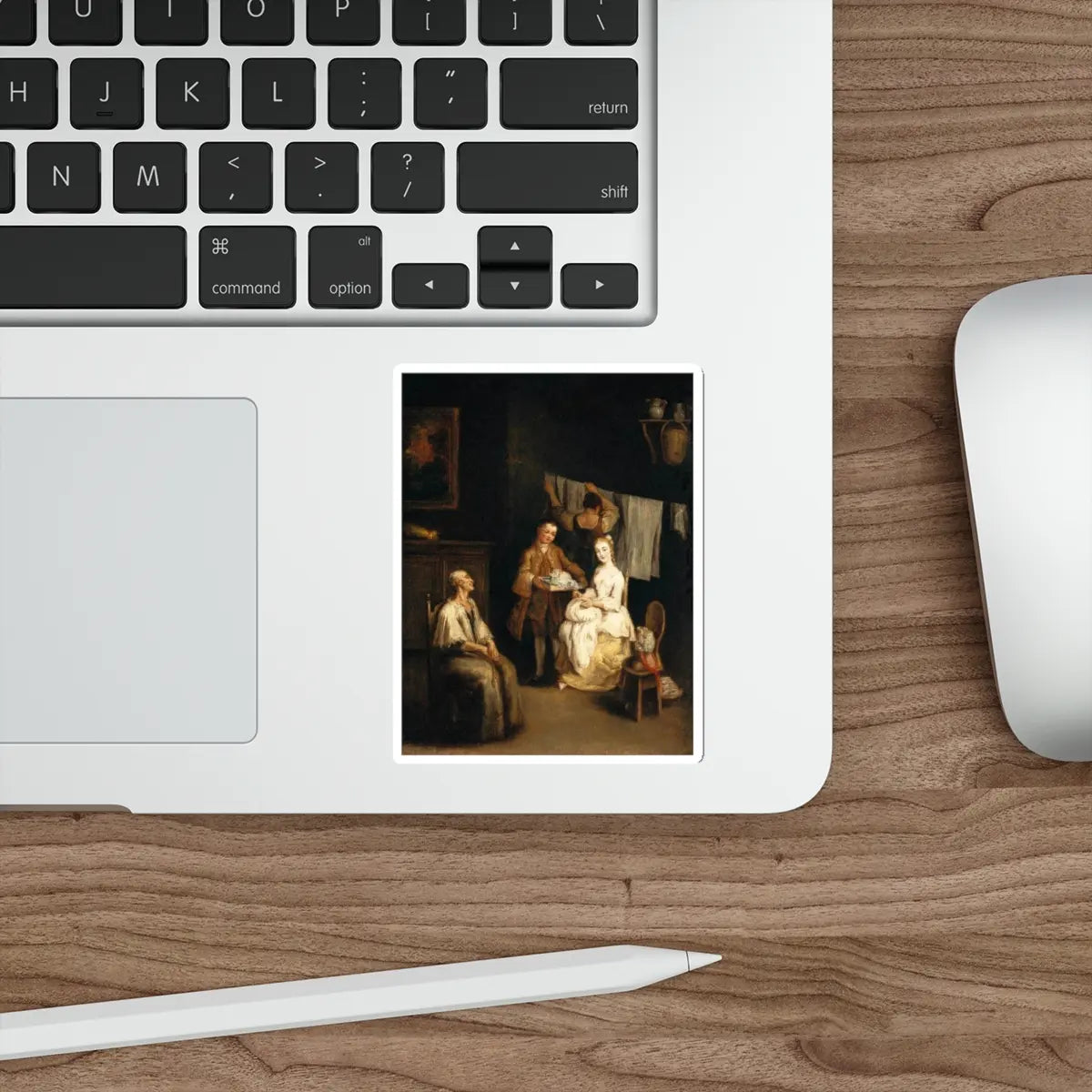 SKU:91101398684817911771 Sticker types:White Shape:Die-Cut Sizes:4" × 4"