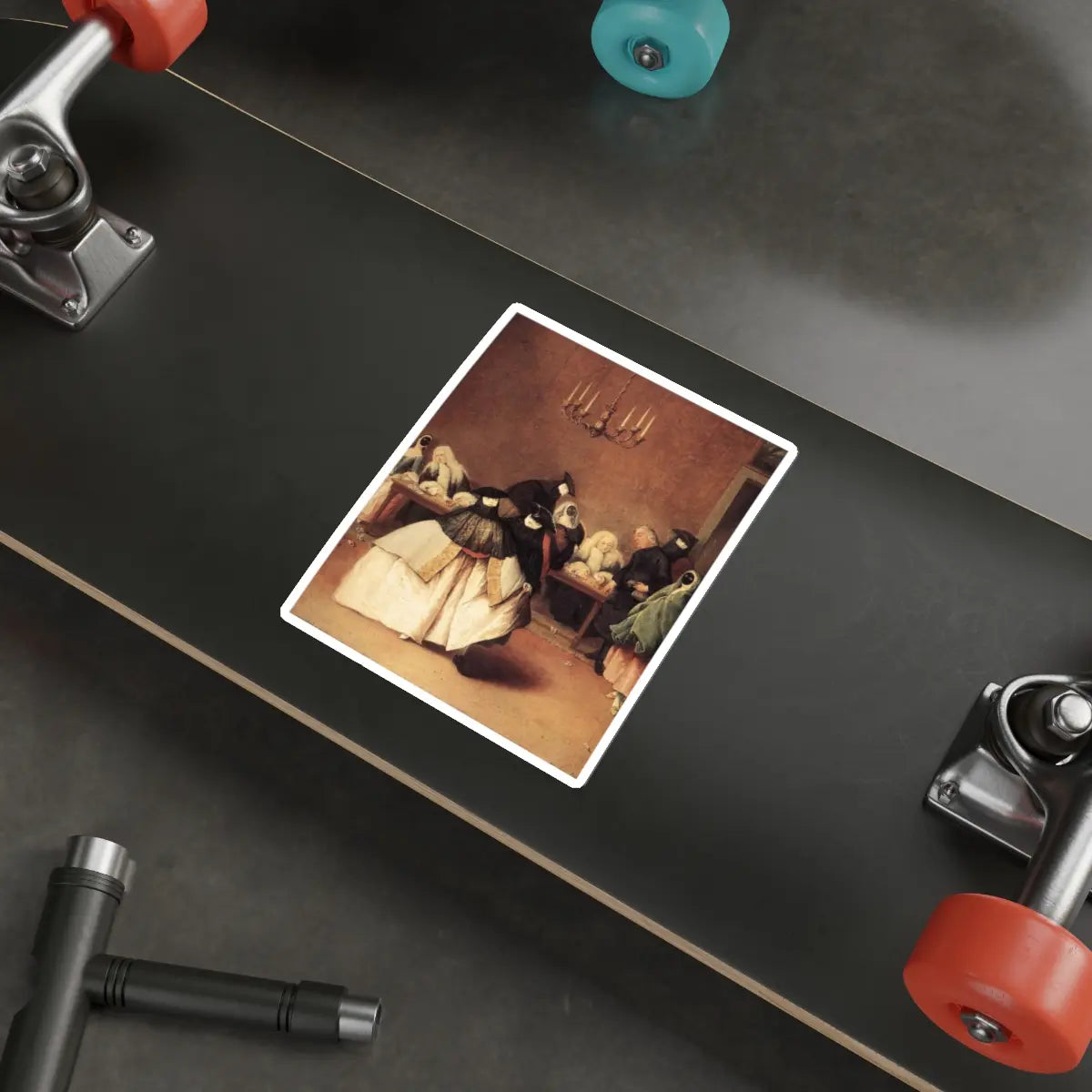 SKU:29144961877678487176 Sticker types:White Shape:Die-Cut Sizes:6" × 6"