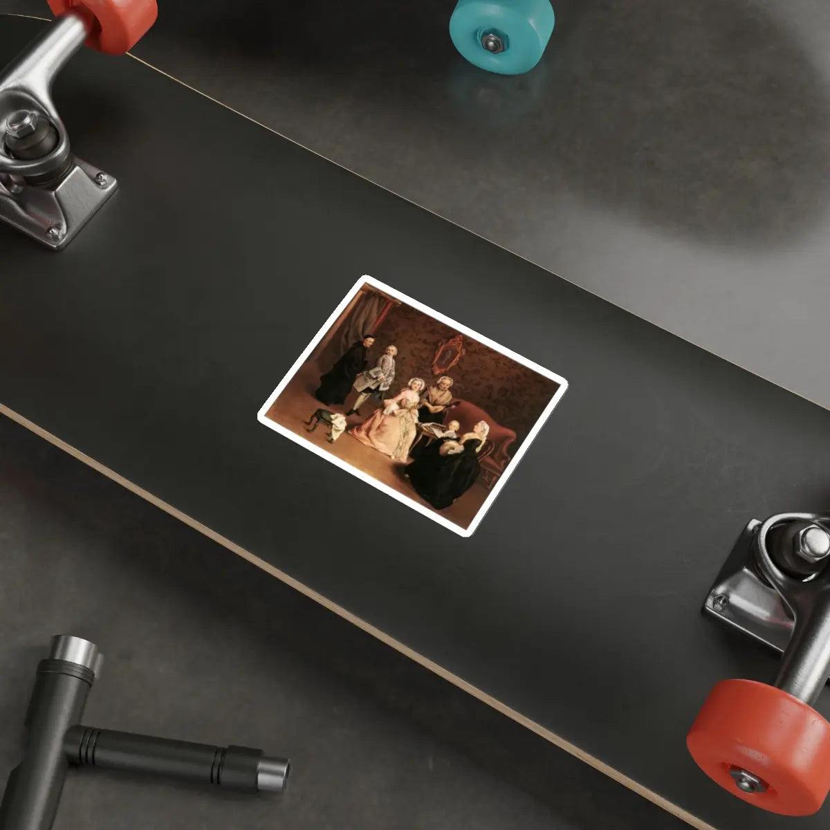 SKU:48880752300998383852 Sticker types:White Shape:Die-Cut Sizes:4" × 4"