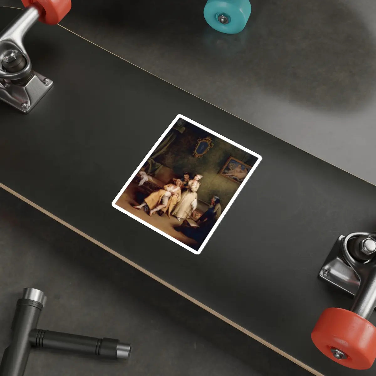 SKU:17283126562768595059 Sticker types:White Shape:Die-Cut Sizes:5" × 5"