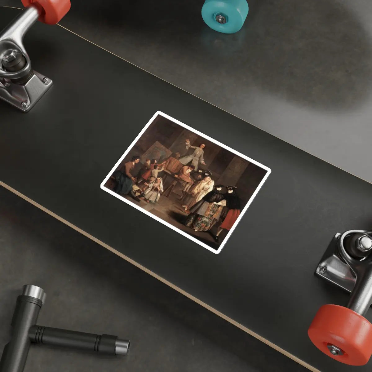 SKU:11694219453970353315 Sticker types:White Shape:Die-Cut Sizes:5" × 5"