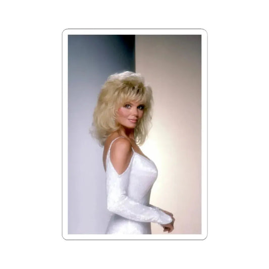 Loni Anderson #17 (Vintage Female Icon) STICKER Vinyl Kiss-Cut Decal 2 Inch White - The Sticker Space