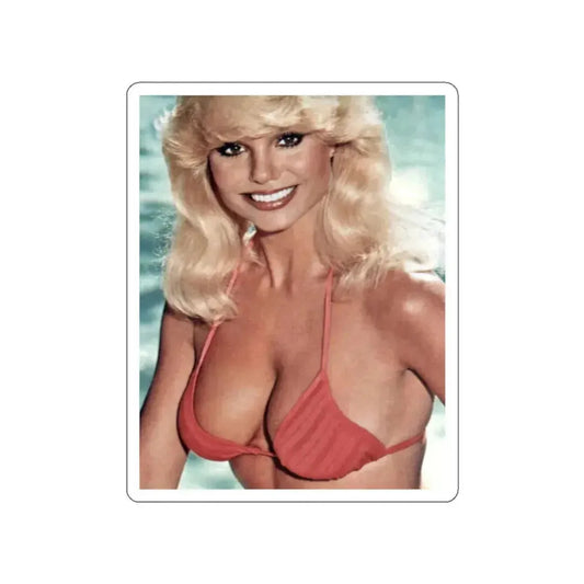 Loni Anderson #72 (Vintage Female Icon) STICKER Vinyl Die-Cut Decal White Die-Cut 2 Inch - The Sticker Space