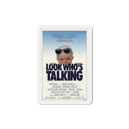Look Who's Talking 1989 Movie Poster Refrigerator Magnet 2 Inch - The Sticker Space