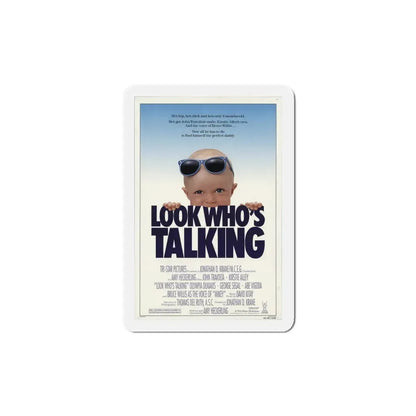 Look Who's Talking 1989 Movie Poster Refrigerator Magnet 5 Inch - The Sticker Space