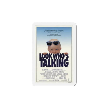 Look Who's Talking 1989 Movie Poster Refrigerator Magnet 6 Inch - The Sticker Space