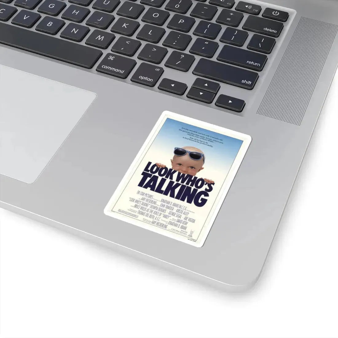 Look Who's Talking 1989 Movie Poster - STICKER Vinyl Kiss-Cut Decal - The Sticker Space