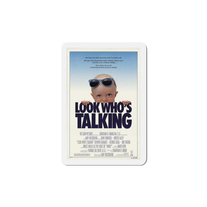 Look Who's Talking 1989 Movie Poster Die-Cut Magnet-The Sticker Space