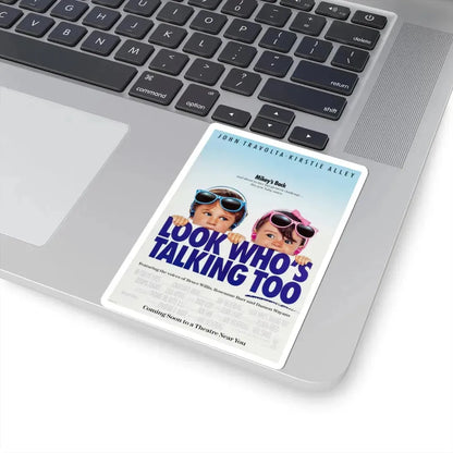 Look Whos Talking Too 1990 Movie Poster - STICKER Vinyl Kiss-Cut Decal - The Sticker Space