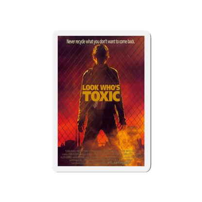 LOOK WHO'S TOXIC 1990 Movie Poster - Refrigerator Magnet-3" x 3"-The Sticker Space