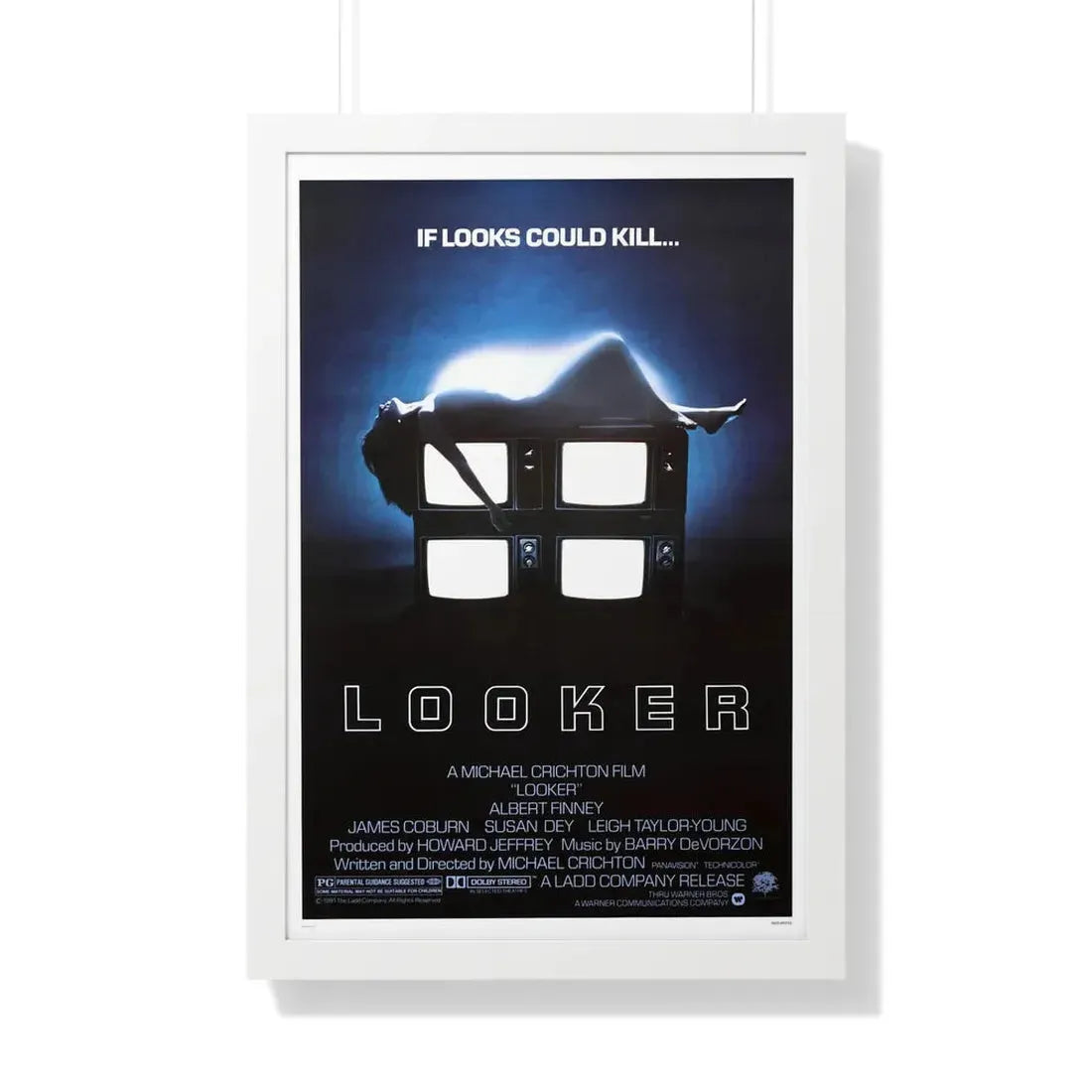 LOOKER 1981 - Framed Movie Poster - The Sticker Space