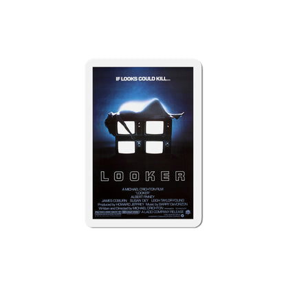 Looker 1981 Movie Poster Die-Cut Magnet-6 × 6"-The Sticker Space