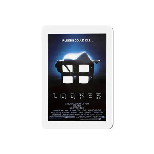 LOOKER 1981 Movie Poster - Refrigerator Magnet 6 Inch Die-Cut - The Sticker Space