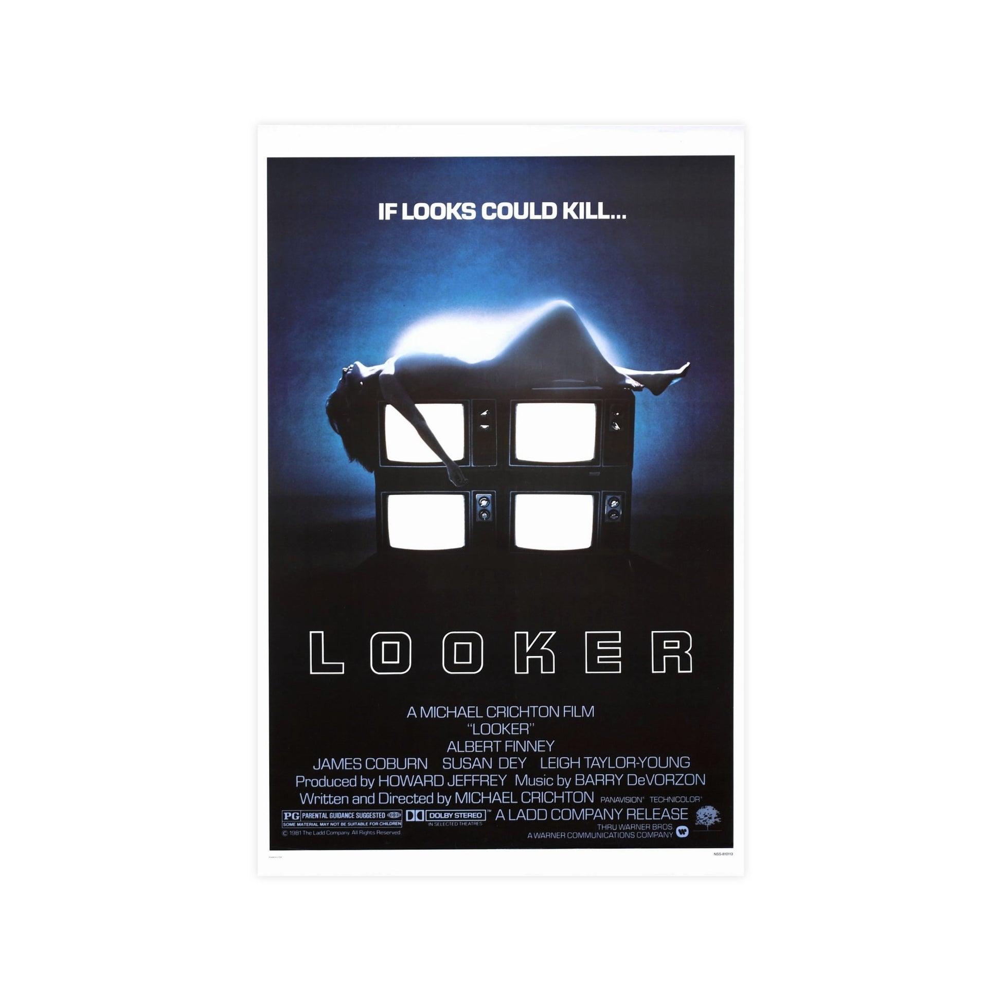 LOOKER 1981 - Paper Movie Poster-11″ x 17″ (Vertical)-The Sticker Space