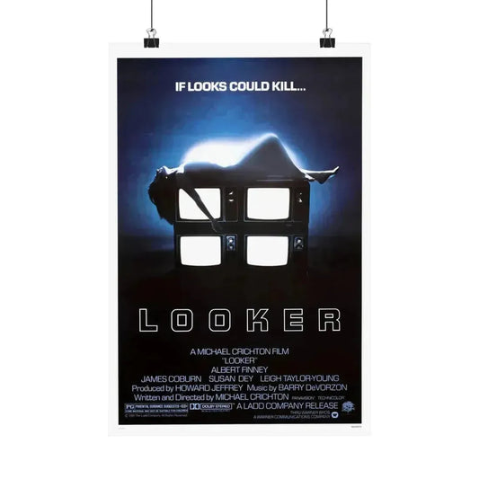 LOOKER 1981 - Paper Movie Poster 12″ x 18″ Matte - The Sticker Space