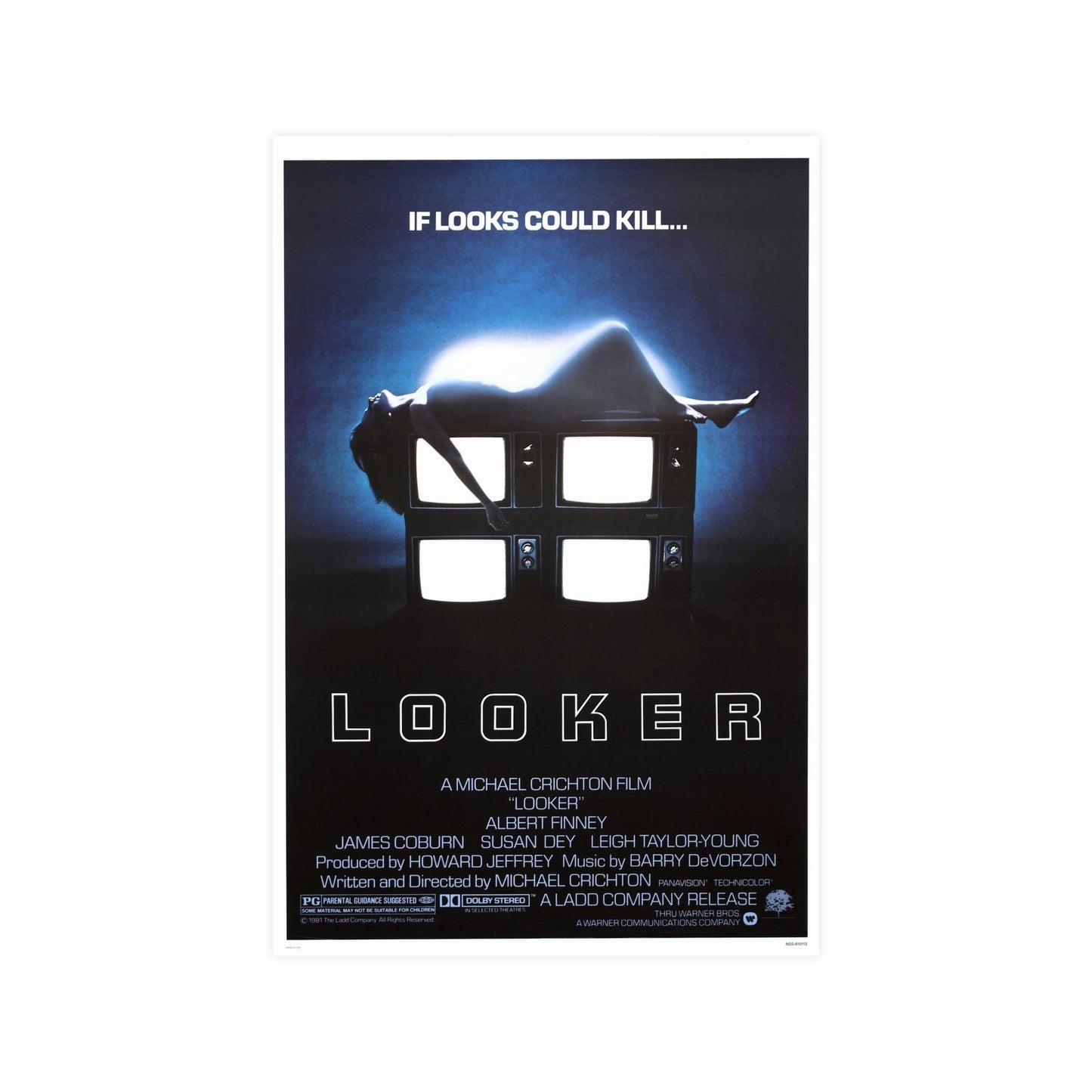 LOOKER 1981 - Paper Movie Poster-12″ x 18″ (Vertical)-The Sticker Space