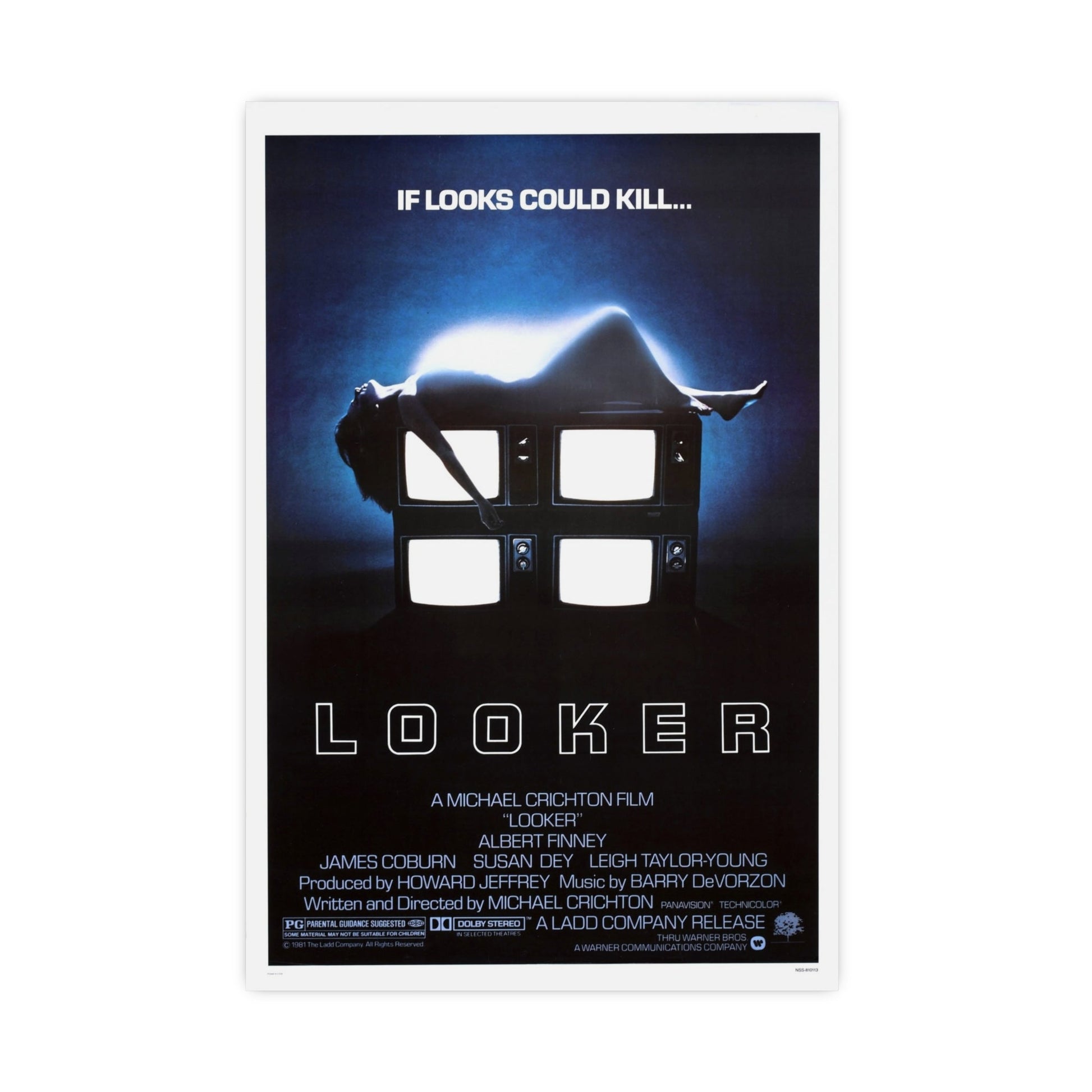 LOOKER 1981 - Paper Movie Poster-16″ x 24″ (Vertical)-The Sticker Space