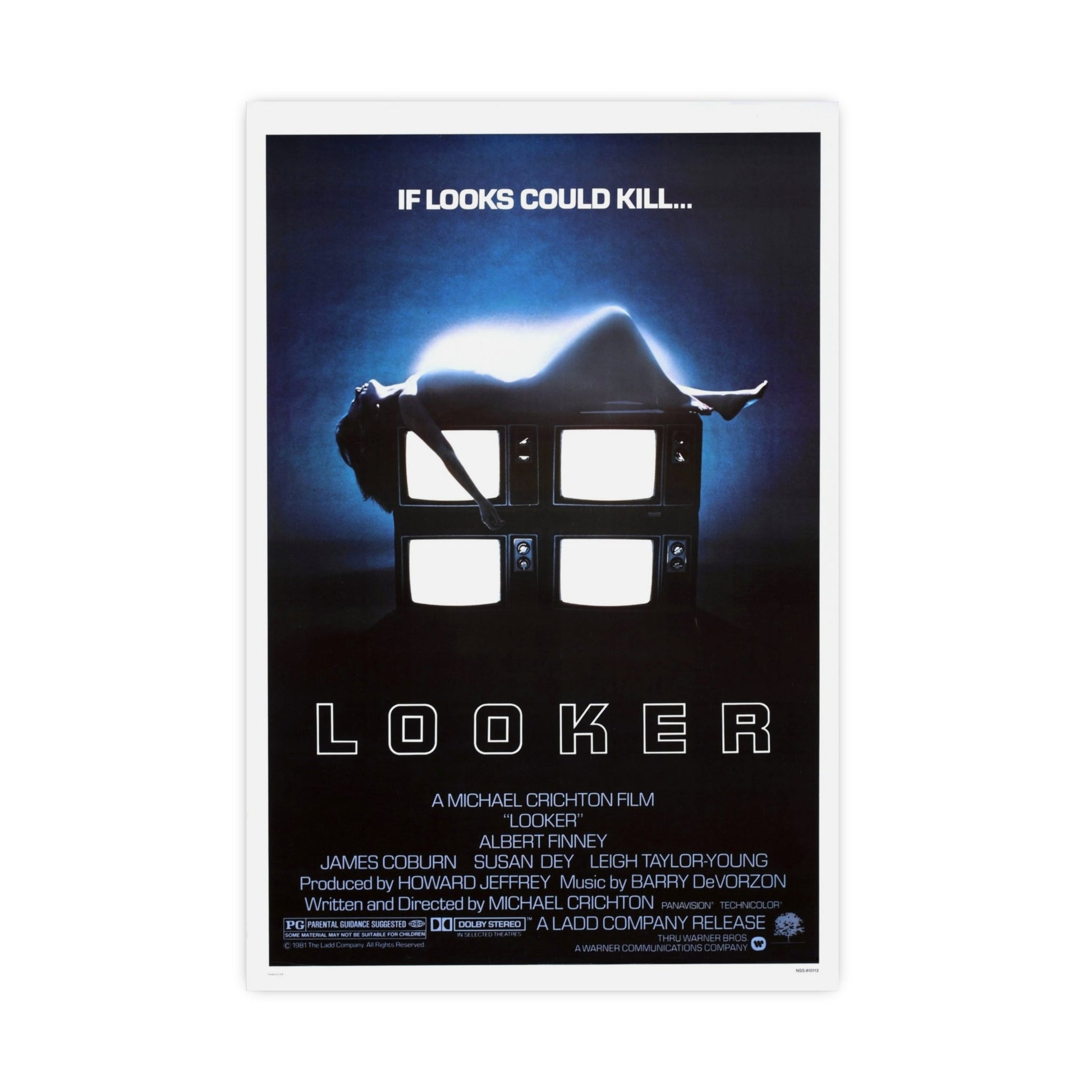 LOOKER 1981 - Paper Movie Poster-20″ x 30″ (Vertical)-The Sticker Space