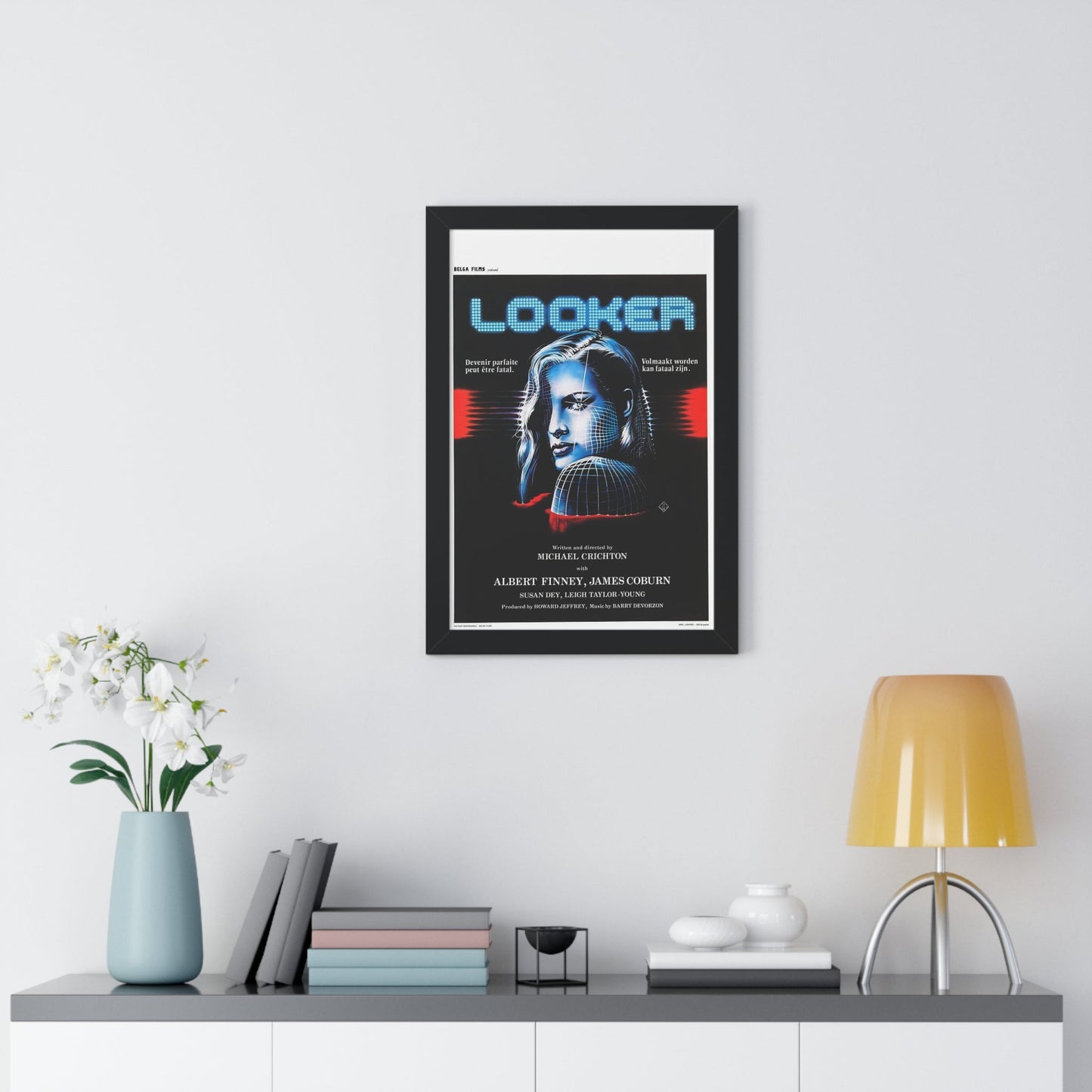 LOOKER (BELGIAN) 1981 - Framed Movie Poster-The Sticker Space