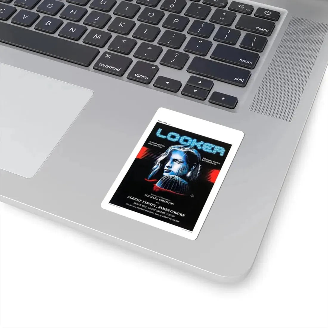 LOOKER (BELGIAN) 1981 Movie Poster - STICKER Vinyl Kiss-Cut Decal - The Sticker Space