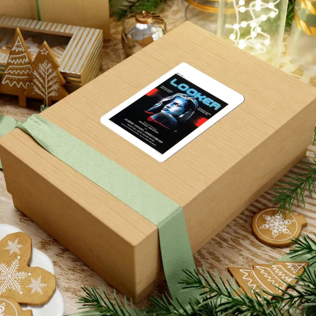 LOOKER (BELGIAN) 1981 Movie Poster - STICKER Vinyl Kiss-Cut Decal - The Sticker Space