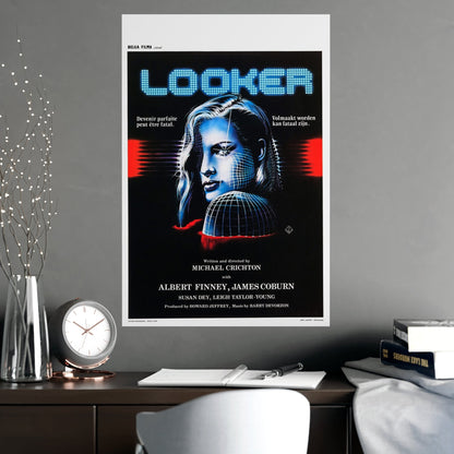 LOOKER (BELGIAN) 1981 - Paper Movie Poster-The Sticker Space