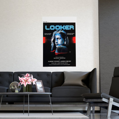 LOOKER (BELGIAN) 1981 - Paper Movie Poster-The Sticker Space