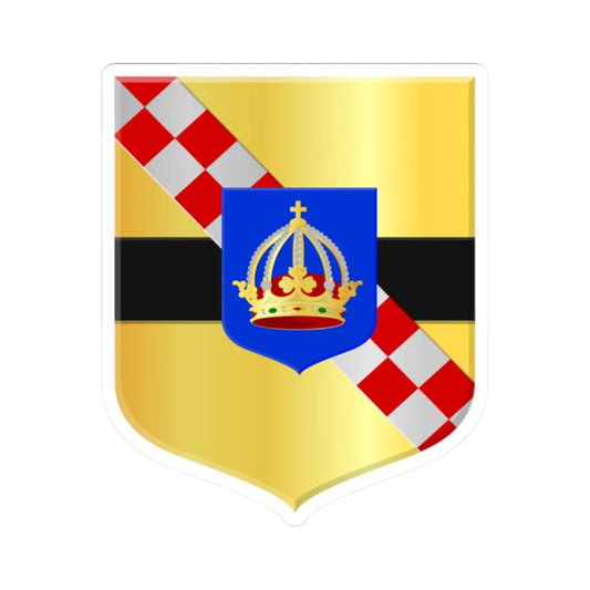 Lopik wapen (Netherlands) (Coat of Arms) STICKER Vinyl Kiss-Cut Decal 2 Inch White - The Sticker Space