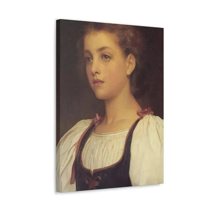 Lord Frederick Leighton (1830-1896) Biondina 1879 - Canvas Wall Art - The Sticker Space