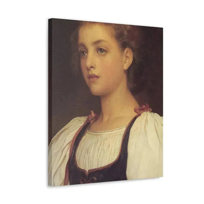 Lord Frederick Leighton (1830-1896) Biondina 1879 - Canvas Wall Art - The Sticker Space