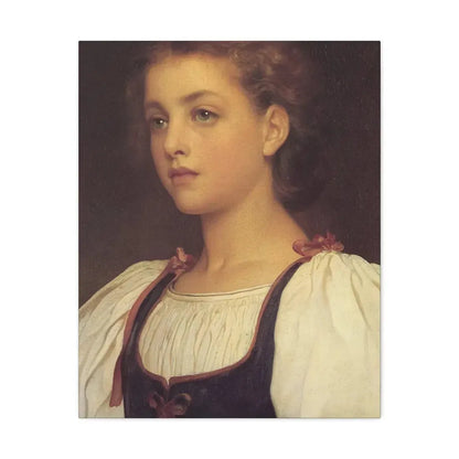 Lord Frederick Leighton (1830-1896) Biondina 1879 - Canvas Wall Art - The Sticker Space