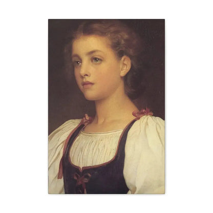 Lord Frederick Leighton (1830-1896) Biondina 1879 - Canvas Wall Art - The Sticker Space