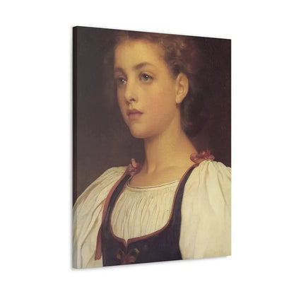 Lord Frederick Leighton (1830-1896) Biondina 1879 - Canvas Wall Art - The Sticker Space