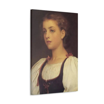 Lord Frederick Leighton (1830-1896) Biondina 1879 - Canvas Wall Art - The Sticker Space