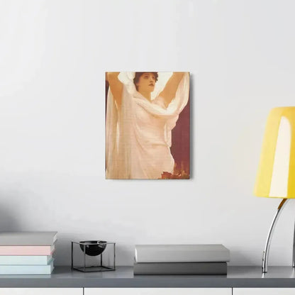 Lord Frederick Leighton (1830-1896) Invocation - Canvas Wall Art - The Sticker Space