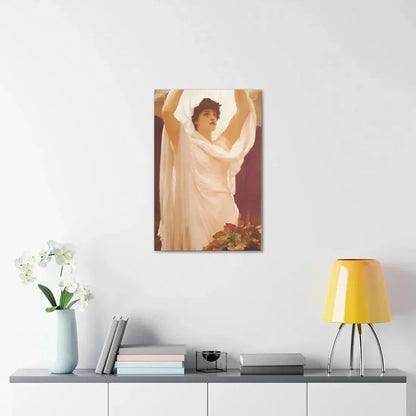 Lord Frederick Leighton (1830-1896) Invocation - Canvas Wall Art - The Sticker Space