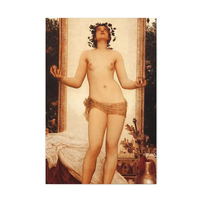 Lord Frederick Leighton (1830-1896) The Antique Juggling Girl - Canvas Wall Art 20″ x 30″ 1.25" - The Sticker Space
