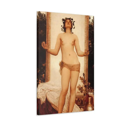Lord Frederick Leighton (1830-1896) The Antique Juggling Girl - Canvas Wall Art - The Sticker Space