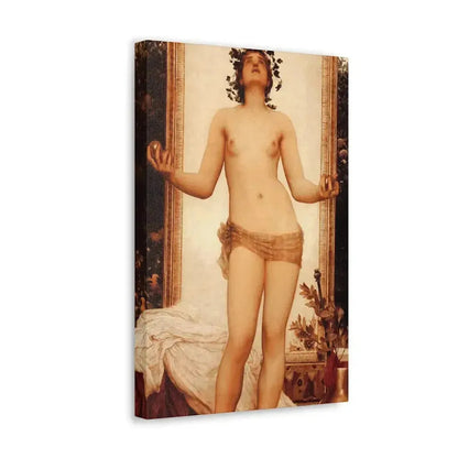 Lord Frederick Leighton (1830-1896) The Antique Juggling Girl - Canvas Wall Art - The Sticker Space
