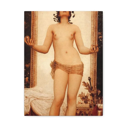 Lord Frederick Leighton (1830-1896) The Antique Juggling Girl - Canvas Wall Art - The Sticker Space